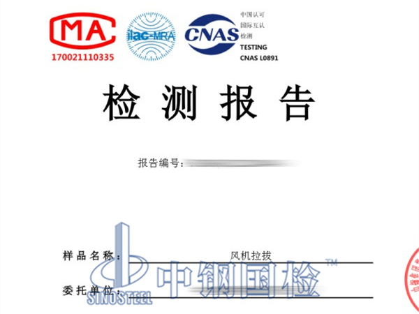 風機拉拔檢測報告