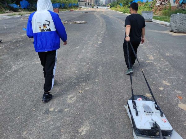 道路空洞現(xiàn)場(chǎng)檢測(cè)